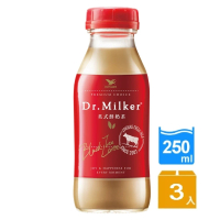 【統一】Dr.Milker英式鮮奶茶250mlx3入
