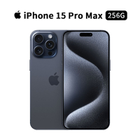 Apple iPhone 15 Pro Max 256G 6.7吋 手機 藍色鈦金屬【全新品未拆封】