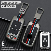 Car Flip Key Case Cover Shell For Honda Civic Fit Accord CRV HRV Jazz Odyssey For Acura TL TSX ZDX RSX CRZ 2 3 Buttons