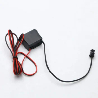 DC 12V Power Supply Adapter Driver Controller Inverter 1-5M El Wire Cable Flexible Neon Power Transformer for led Strip Light