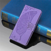 Butterfly Leather Case For Samsung Galaxy M54 M34 M53 M52 M33 M23 M14 M13 M32 M31 M31S M51 M11 Card Wallet Flip Book Case Cover