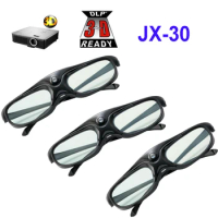 Rechargeable Active Shutter 96-144HZ 3D Glasses For Xgimi BenQ Acer Optoma HD144X UHD51 GT760 JMGO J6S V8 &amp; All 3D DLP Projector