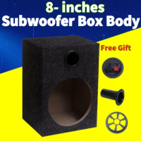 DIY Audio Modification, 8-inch Car/Home Subwoofer Box Body, Passive Speaker Empty Box, Speaker Wooden Shell