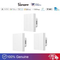 Sonoff M5 Matter Smart Home Wall Plug Wifi Mechanical Switch 1/2/3 Gang White