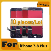 Wholesale 10 Pieces For iPhone 7 Plus 8 PLUS 7PLUS 8PLUS Touch Screen LCD Display Digitizer Assembly Replacement Repair Parts