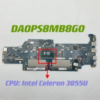 DA0PS8MB8G0 For LENOVO ThinkPad13 S2 Laptop Motherboard 3855U 01AY551 Notebook Mainboard 100% test ok