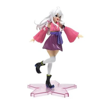 Elaina Sakura Kimono Majo no Tabitabi 21cm Action Figure PVC D-FGESSK Kimono Elaina