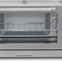 Cuisinart TOB-135N Deluxe Convection Toaster Oven Broiler, Brushed Stainless, Silver