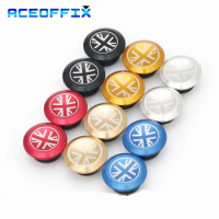 Aceoffix 1 pair Bicycle Handlebar Plugs for Brompton aluminum alloy 6 colors