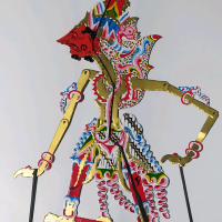wayang kulit kertas Baladewa bolodewo 55cm