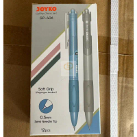 (1 LUSIN / 12 PCS) Gel Pen Pulpen Pena Joyko GP-406 0.5 mm