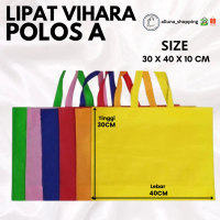 Tas Spunbond Lipat Vihara Goodie Bag Spunbond polos Lipat bawah