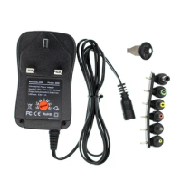 AC 110-240V DC 5V 6V 8V 9V 10V 12V 2A Universal Power Adapter Supply Charger adaptor EU US AU UK Adjustable power adapter
