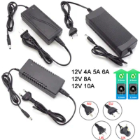 AC 110V 220V to DC 12V 4A 5A 6A 8A 10A Adapter Power Supply Converter charger switch Power Supplies Led Transformer Charging Q1
