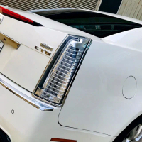 【IDFR】Cadillac 凱迪拉克 CTS 2008~2011鍍鉻銀 車燈框 後燈框 尾燈框(燈框 燈眉 鍍鉻改裝)