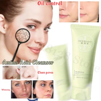 JOYRUQO Amino Acid Relieves Sensitive Skin Mild and Non-irritating Deep Cleans Dirt Shrinks Pores Moisturizes Facial Cleanser