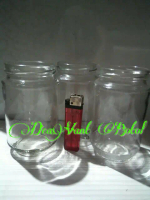 toples kaca 340gr cocok buat ikan cupang dll