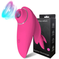 Powerful Clit Sucker Vagina Vibrator Clitoris Stimulator Blowjob Oral Nipple Sex Toys for Women Adult Female Masturbator Product