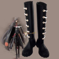 CODE GEASS Lelouch of the Rebellion 10th Anniversary Military Uniform Cosplay Costume Shoes Anime Handmade Faux Leather Boots
