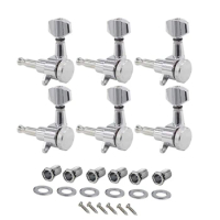 Guitar Locking Tuners String Tuning Pegs Machines Heads Set for Fender Stratocaster Telecaster Guitar Parts,Left