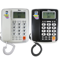【羅蜜歐】大螢幕來電顯示有線電話機 TC-606N(兩色)