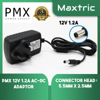 PMX 12V 1.2A  REGULATOR ADAPTER / 3PIN UK PLUG AC DC POWER ADAPTOR = EM1288