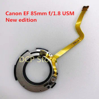 (New Edition) New Original Control Aperture Group With Cable Repair parts For Canon EF 85mm f/1.8 USM Lens