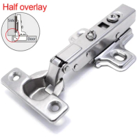 2Pcs/set 25mm Small Furniture Hinge Soft Close Hydraulic Damper For Kitchen Cabinet Cupboard Door Hinges Buffering Hardware