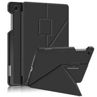 Tab S6 lite 10.4 2022 SM-P613 SM-P619 stand Cover For Samsung Galaxy Tab S6 Lite 10.4 Case P610 P615 Multi-Fold Auto-Sleep+Pen