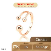 Cincin Emas Kadar 17K Wahyu Redjo CC-17K-29179695-PMR