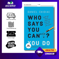 Who says you can't? You do by Daniel Chidiac