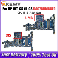 โน๊ตบุ๊คเมนบอร์ดสำหรับ HP P Avilion 15T-CS 15-CS L34174-001 L34173-601 DAG7BDMB8F0แล็ปท็อปเมนบอร์ดซี