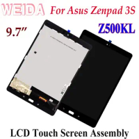 WEIDA LCD Replacement For Asus Zenpad 3S 10 Z500KL ZT500KL 2048*1536 LCD Display Touch Screen Assembly Frame P00I