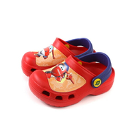 SUPER WINGS  布希鞋 涼鞋 防水 雨天 紅色 中童 童鞋 S93902-150 no015