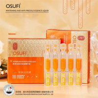 2Pcs OSUFI Moisturizing Softening Brighten Face Serum Beauty Remove Melanin Freckle Skin Whitening E