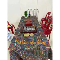 Khăn trải bàn thổ cẩm, khăn trải bàn decor