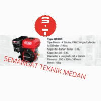 QX200 MESIN ENGINE PENGGERAK SERBAGUNA QX 220 7HP PROQUIP PRO-QUIP