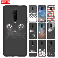 JURCHEN Case For OnePlus 7T Pro Phone Case Cartoon Silicone Soft Back Cover For One Plus 7 T Pro OnePlus 7TPro Case 1+7T Pro