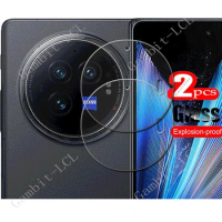 2PCS 3D Camera Lens Film For Vivo X Fold3 8.03" VivoXFold3 Fold3Pro Fold 3 Pro Original Tempered Glass Protector Cover