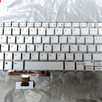 New Laptop Backlit US Keyboard For LG 14Z90Q 14Z90Q-K 14Z90Q-G 14Z90Q-V 14Z90Q-K.AAB6U1 14Z90Q-V.AP75A3 Korean White Frame