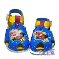麵包超人童款氣墊包趾勃肯涼鞋 [80426] 藍黃 MIT台灣製造【巷子屋】