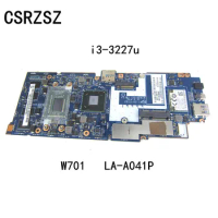 LA-A041P Mainboard For Acer lconia W701 Laptop motherboard with i3-3227u CPU Tested Good