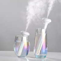 USB Retractable Nano Mist Hydrator Rechargeable Face Steamer Cold Spray Portable Diamond Humidifier