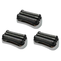 3X Replacement Electric Shaver Head For Braun 21S 3 Series 300S 301S 310S 320S 330S 340S 360S 380S 3000S 3010S