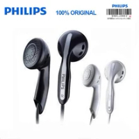 Original Philips SHE3800 หูฟังสเตอริโอเบส Mp3 หูฟังสำหรับโทรศัพท์มือถือ Samsung Huawei Xiaomi