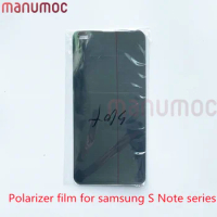 5pcs Polarizer Film For Samsung S8 S9 S10 S10Plus Note8 Note9 Note10 LCD Lamination