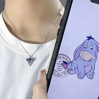 Kalung magnet S925 Silver 925 winnie the pooh original import 6in1 1 set 6pcs BFF group teman baik s