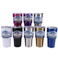 900ml Wine Ice Beer Tumbler 304 stainless steel insulation and cold insulation 30OZ Mug Thermal Mugs Cups Vacuum Insulated Car