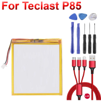 3.7V 4000m Teclast P85 Tablet PC New Li Polymer Rechargeable Accumulator Pack Replacement USB cable 
