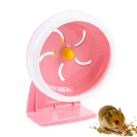 Small Hamster Wheel Quiet Small Hamster Wheel 7 Inch Running Disc Non-Slip Multifunctional Small Animal Training Supplies For